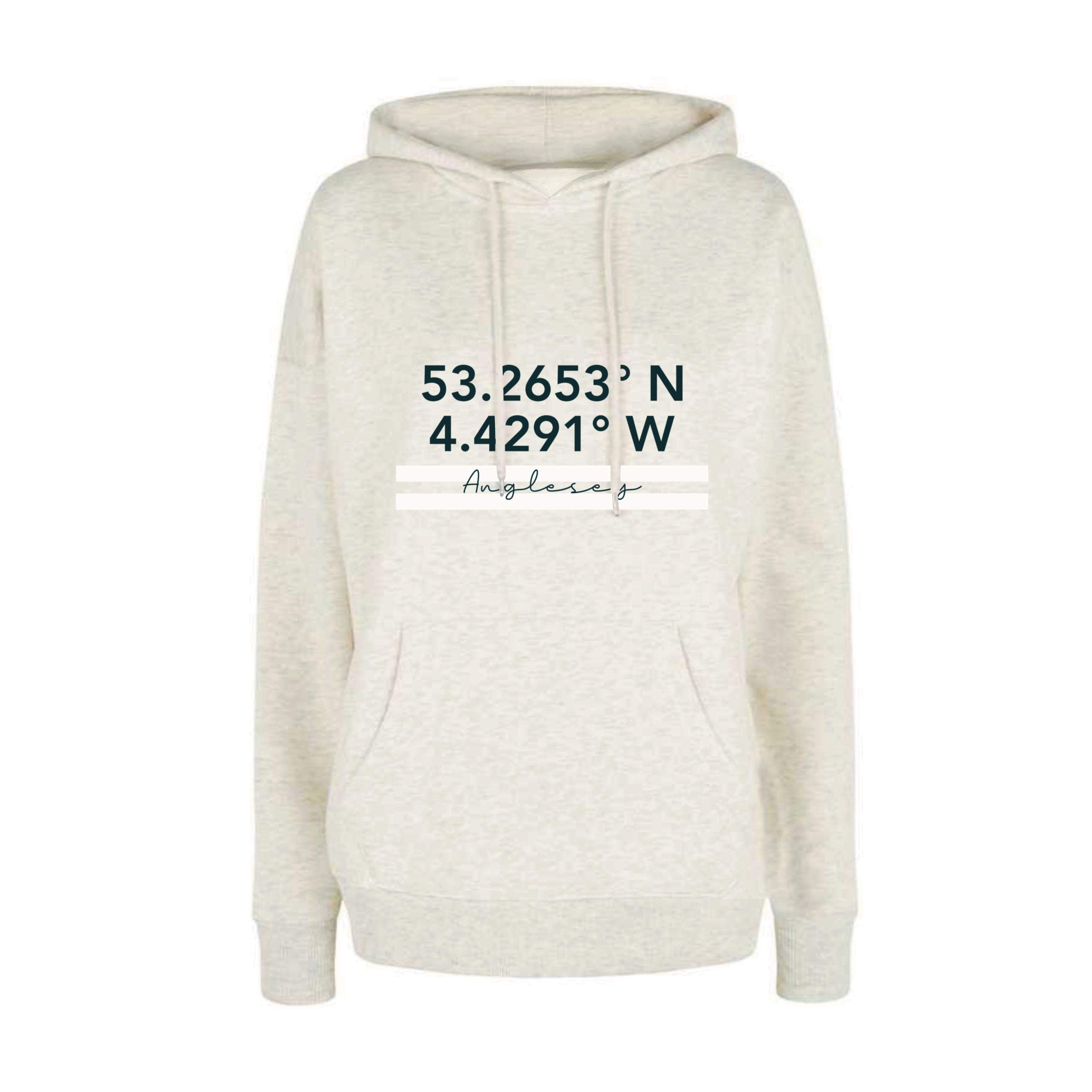 Anglesey Hoodie Cream Marl